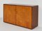 Vintage Italian Patinated Leather Sideboards by Tito Agnoli, 1975, Set of 2 3