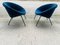 Vintage German Blue Armchair Model 369 by Walter Knoll One of 2 for Walter Knoll / Wilhelm Knoll 10