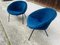 Vintage German Blue Armchair Model 369 by Walter Knoll One of 2 for Walter Knoll / Wilhelm Knoll 15