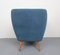 Armchair in Pigeon Blue-Light Gray, 1950s 12
