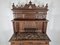 Gothic Sideboard in Walnut & Griotte Marble, Image 4