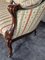 Napoleon III Brown Mahogany Bench 4