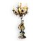 Candelabro Torchiere vintage fatto a mano, Immagine 1
