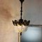 Lampadario vintage a forma di borsa e cristallo, Francia, Immagine 6