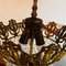 Lampadario vintage a forma di borsa e cristallo, Francia, Immagine 8