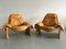 P60 Lounge Chairs with Ottoman by Vittorio Introini for Saporiti, 1960s, Set of 3 7