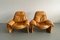 P60 Lounge Chairs with Ottoman by Vittorio Introini for Saporiti, 1960s, Set of 3 8