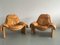 P60 Lounge Chairs with Ottoman by Vittorio Introini for Saporiti, 1960s, Set of 3 9