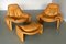 P60 Lounge Chairs with Ottoman by Vittorio Introini for Saporiti, 1960s, Set of 3, Image 20