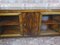 Large Walnut Art Deco Hanging Display Cabinet, 1930s 4