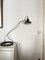 Lampada da scrivania vintage con base circolare pesante e braccio mobile in metallo, anni '70, Immagine 5