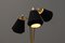 Schwedische Stehlampe mit drei Stielen, 1960er 4