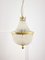 Lampadario Impero in cristallo e ottone, Francia, anni '40, Immagine 16