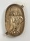 Cendrier Art Déco Recto-Verso en Bronze en Bronze, 1940s 1