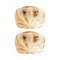 Midcentury Modern German Glass Flush Mounts by Wila Leuchten, 1970s, Set of 2, Image 8