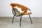 Cowhide Balloon Chair by Hans Olsen, 1950s 1