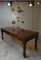 Large Antique Louis Philippe Style Dining Table in Walnut and Chestnut, Italy, 20th Century 1