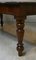 Large Antique Louis Philippe Style Dining Table in Walnut and Chestnut, Italy, 20th Century 14