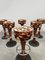 Tabouret de Bar Vintage Art Déco avec Imprimé Graphique, France, 1970s 4