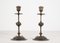 Art Nouveau Bronze Candlesticks with Insects in the style of Tiffany & Co., Set of 2 1