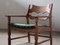 Fauteuil Brutaliste Razorblade attribué à Henning Kjærnulf, 1960s 2