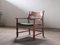 Fauteuil Brutaliste Razorblade attribué à Henning Kjærnulf, 1960s 1