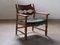 Fauteuil Brutaliste Razorblade attribué à Henning Kjærnulf, 1960s 4