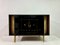 Brazilian Black Lacquered Cabinet by Dinucci, 1950s 14