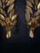 Gold Metal Wall Lights from Maison Florart, 1960s, Set of 2, Image 4