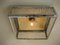 Vintage Ceiling Lamp with Plastic Sheets in Chrome Frame, Image 5