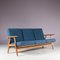 GE240 Cigar Sofa by Hans J. Wegner for Getama, Denmark, 1950s 4