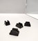 Aquamarine Square Glass Coffee Table by Pietro Chiesa for Fontana Arte, 1980s, Image 7