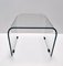 Aquamarine Square Glass Coffee Table by Pietro Chiesa for Fontana Arte, 1980s, Image 1