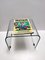 Aquamarine Square Glass Coffee Table by Pietro Chiesa for Fontana Arte, 1980s, Image 3