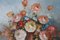 Edmond Sanders, Vase with Flowers, 1950s, Oil on Canvas, Framed 4
