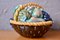 Large Art Deco Fruit Basket in Ceramic, 1920s, Image 3