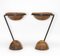 Tavolini Pudding Bowl in quercia e acciaio di Sculptor Philip Hearsey, anni '90, set di 2, Immagine 7