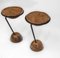 Tavolini Pudding Bowl in quercia e acciaio di Sculptor Philip Hearsey, anni '90, set di 2, Immagine 17