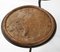 Burr Oak & Steel Pudding Bowl Side Tables by Sculptor Philip Hearsey, 1990s, Set of 2, Image 4