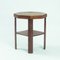 Art Deco Amsterdam School Sidetable in Oak and Ebony attributed to Napoleon Le Grand, the Netherlands, 1920s, Image 5