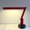 Vintage Red Swedish Lucifer Desk Lamp by Tom Ahlström & Hans Ehrich for Fagerhults 2