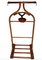 Vintage Art Deco Grand Simulated Bamboo and Wood Valet Stand, 1920s, Set of 2 8