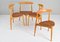 FH4103 Heart Esszimmerstühle von Hans Wegner für Fritz Hansen, Dänemark, 1950er, 4er Set 6