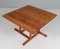 Oak Coffee Table with Perpendicular Frame Model #271 attributed to Børge Mogensen for Fredericia, 1960s 2