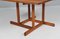 Oak Coffee Table with Perpendicular Frame Model #271 attributed to Børge Mogensen for Fredericia, 1960s 5