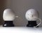 Magnetic Danish White Enameled Ball Wall Lamps by E. S. Horn, 1970s, Set of 2 6