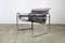 Grey Leather Wassily Chairs by Marcel Breuer, 1970s, Set of 2, Image 1