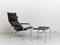 Vintage HE1106 Lounge Chair & HE1104 Ottoman by Hans Eichenberger for Strässle 1