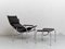 Vintage HE1106 Lounge Chair & HE1104 Ottoman by Hans Eichenberger for Strässle 2