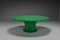 Oval Dining Table in Green Polyester attributed to Ferreiri & Gardella for Kartell, 1969 5